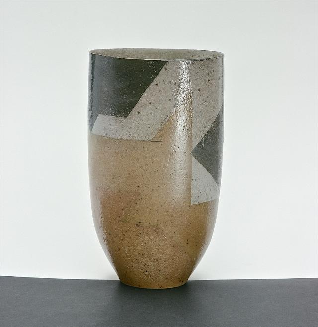 Saltglaseret krukke