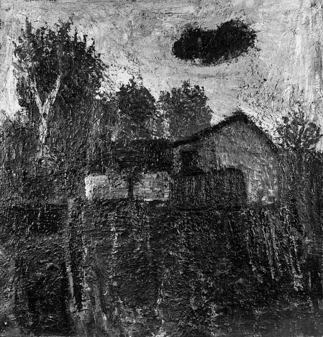 Hus - Blå sky
