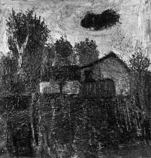 Hus - Blå sky