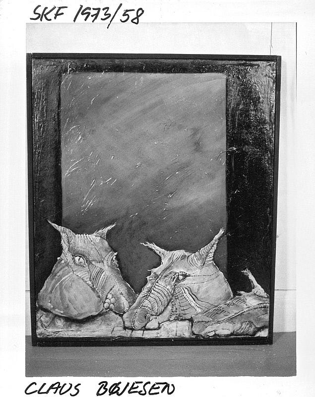 Nature morte med hestehoveder
