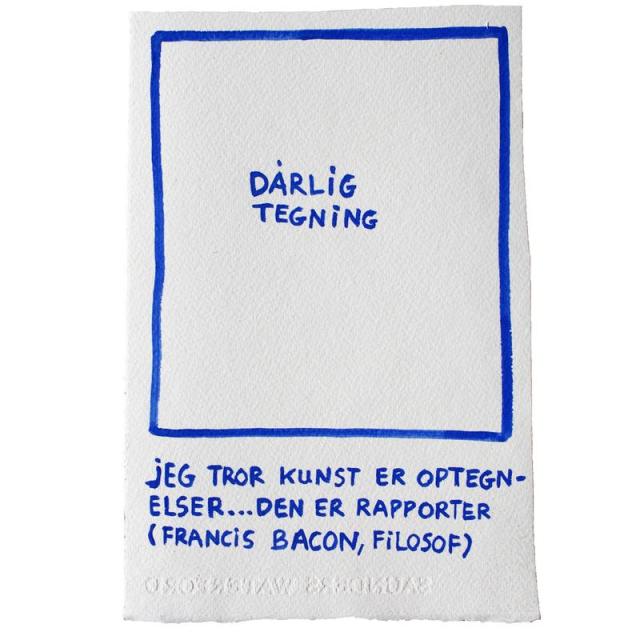 "Dårlig tegning"