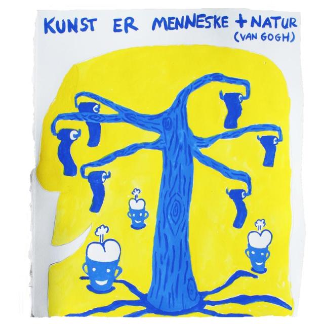 "Kunst er menneske plus natur"