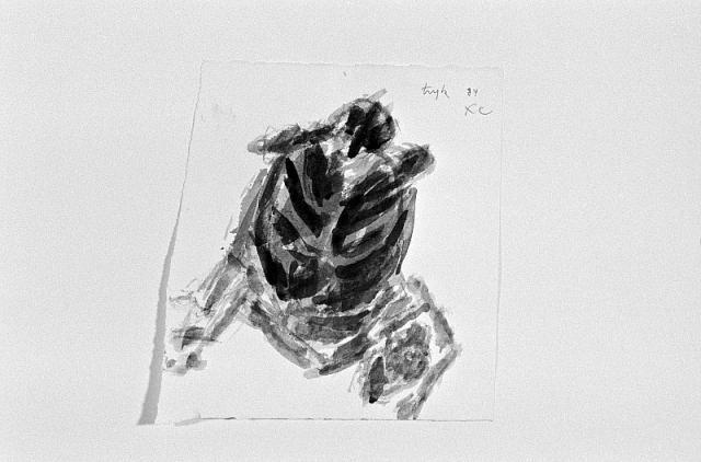 Tryk. 1984, akvarel