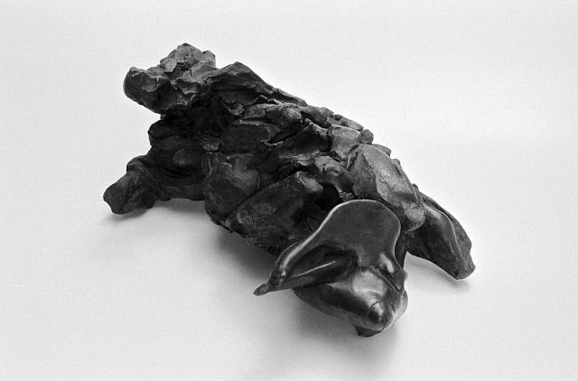 Slagtescene, 1986, skulptur bronze