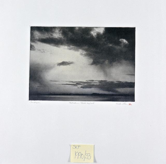 Sneskyer 1990, s/h foto