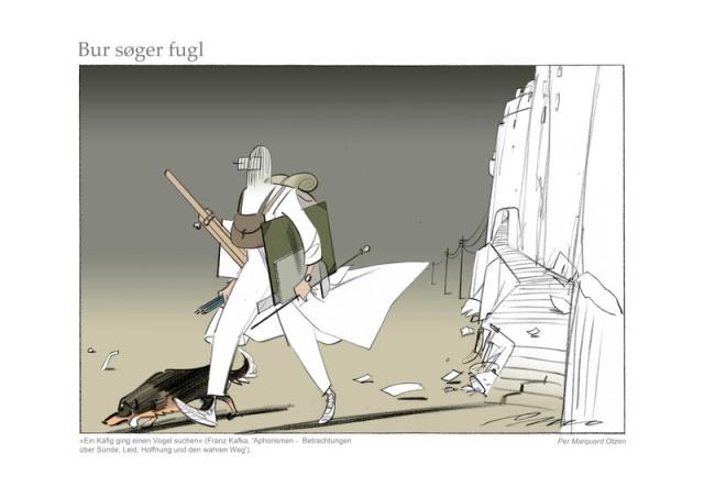 Bur søger fugl