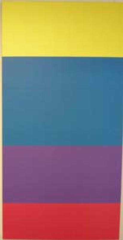 Pacific / yellow, blue, violet, red